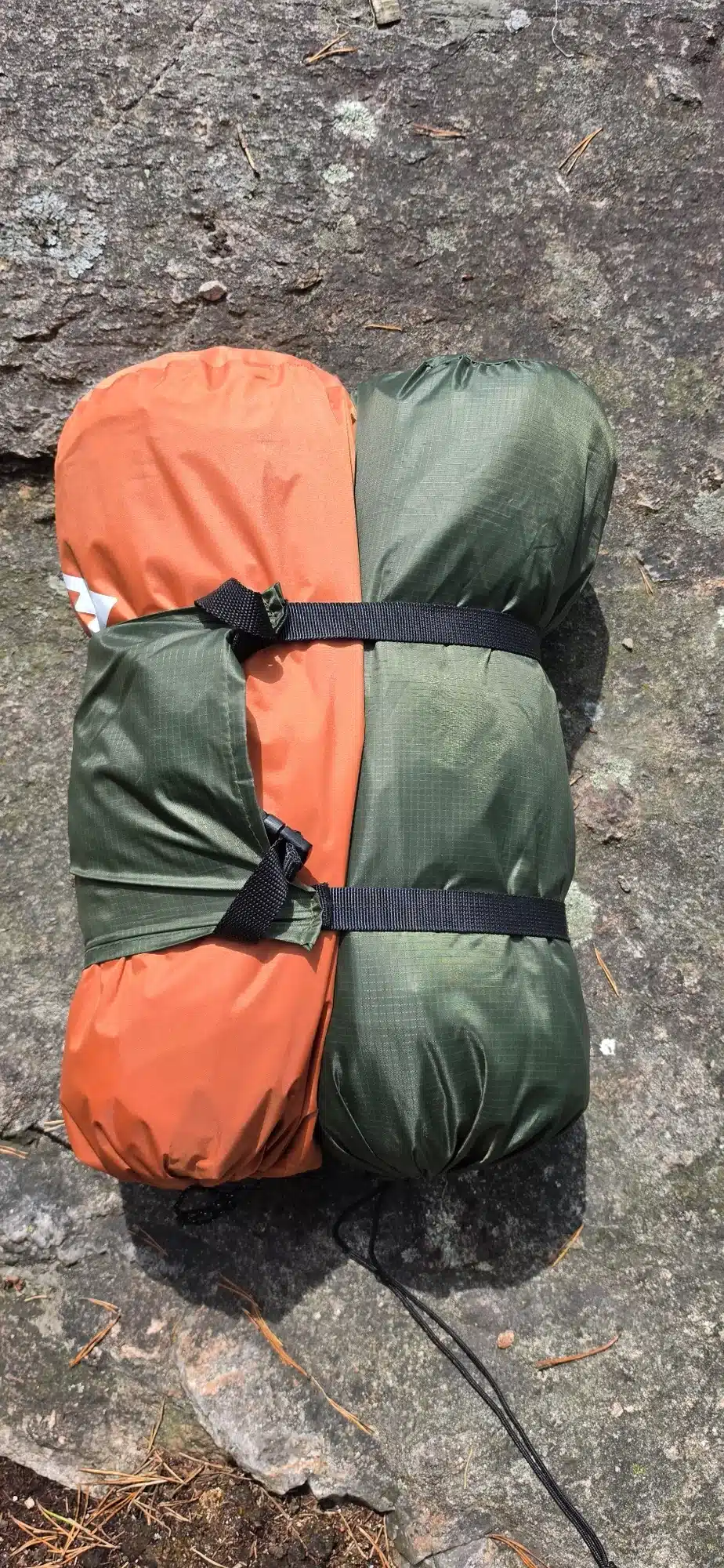 Haven Tent XL komplett sovsystem nedpackat och ihopspänt